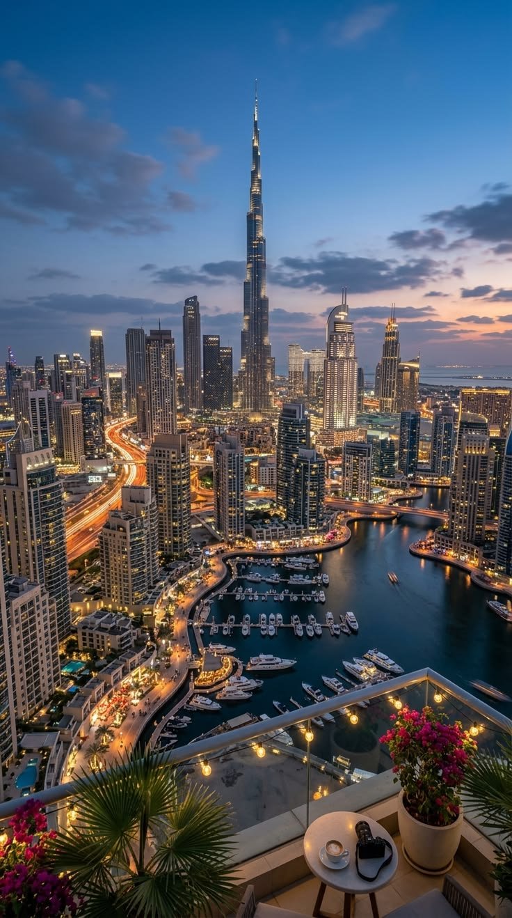 Dubai Skyline UAE Travel Inspiration 1